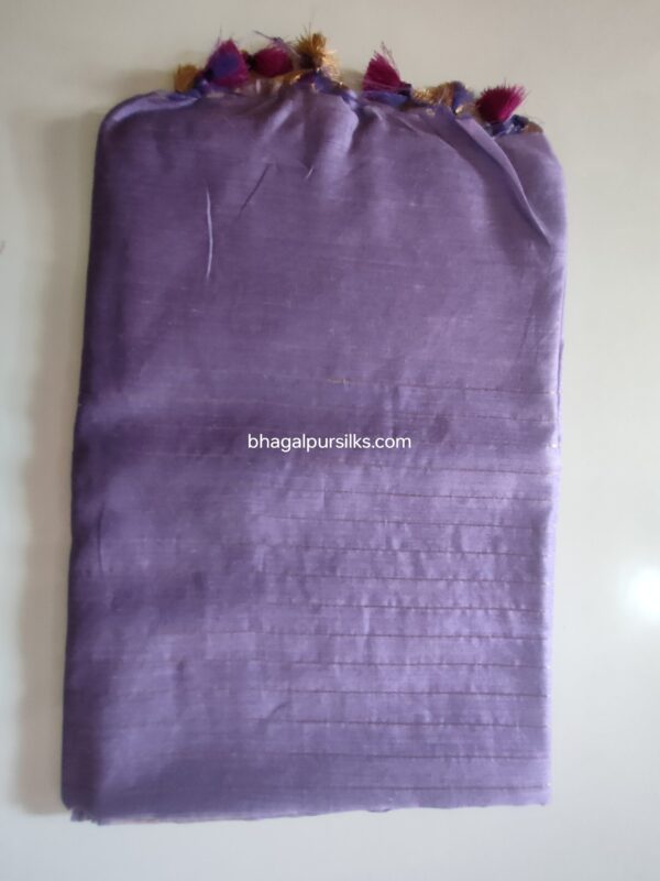 Moonga Tussar Silk Handloom Saree - Image 3