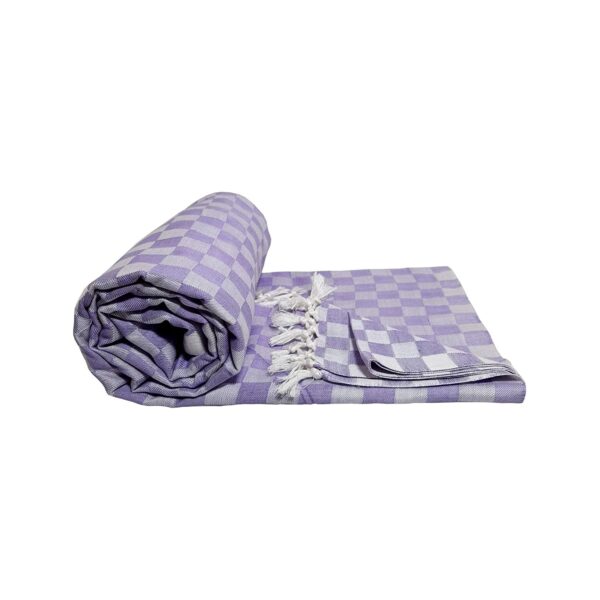 Organic Cotton 3D Bhagalpuri Dull chadar Designer Blanket & Duvet ( 52*96 in ) Pack of 2 - Image 3