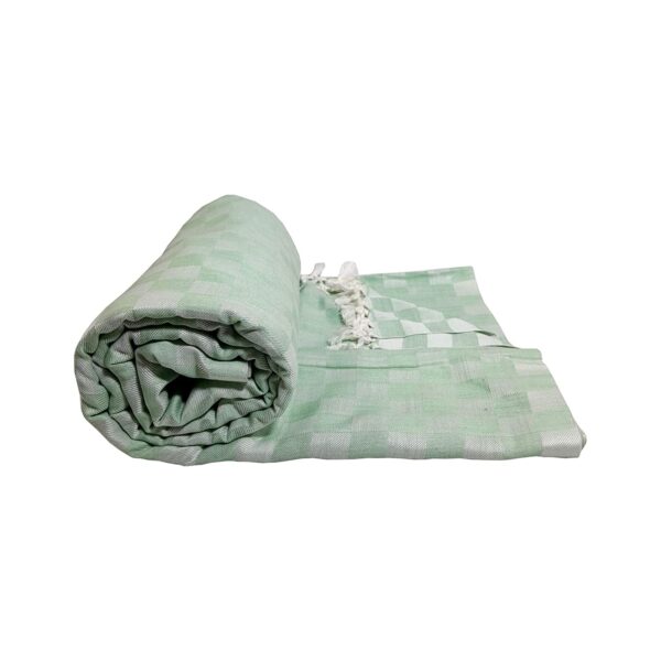 Organic Cotton 3D Bhagalpuri Dull Andi chadar Designer Blanket & Duvet ( 52*96 in ) - Image 2