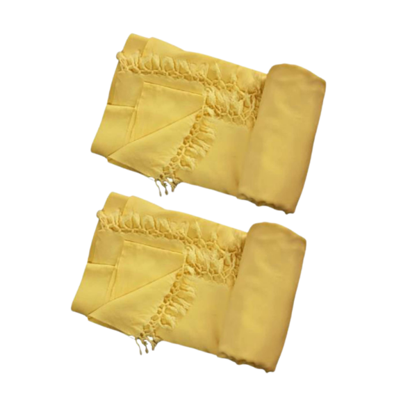 Bhagalpuri Handloom Dull Chadar Double Thread 53 X 94 inch Pack of 2